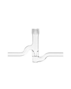 Chemglass Life Sciences Valve, 0-4mm, 180, Glass Only