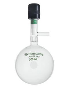 Chemglass Life Sciences Af-0094-03 Airfree Schlenk Storage Flask, 250 Ml