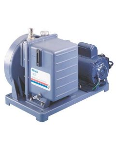 Chemglass Vacuum Pump, Welch, Belt Driven, 90l/Min, 0.1 Micron Ultimate Vacuum, Motor: 1/2 Hp And 525 Rpm, 2.1l Oil Capacity, 7/16" Id Of Tubing Required, 112lbs, 20" L X 12" W X 15" H. Designed To Operate At Lower Rpm To Reach Ultimate Vacuum O