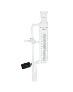 Chemglass Life Sciences 50ml Funnel, Addition, Graduated, 14/20 Joint Size, Airfree, Schlenk