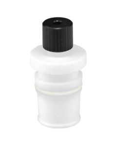 Chemglass 10/18 Joint Size, 1/8" Thermometer Size, #006 Upper O-Ring.Adapter Has An Outer Perfluoro O-Ring. The Compression Nut Works With Upper Perfluoro O-Ring To Provide An Airtight Seal Between Adapter & Thermocouple. Design Permits Use W/ C