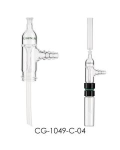 Chemglass Adapter, Outer Luer Joint To 20-400 Gpi Thread. Adapter With Outer Luer Joint Provides A Convenient Way To Connect Solid Phase Extraction (Spe) Cartridges, Tubes Or Syringes. Supplied With A 2-1/2