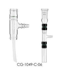 Chemglass Adapter With 20-400 Gpi Thread Allows For Transfer From Vial To Vial. Used For Filtration Directly Into Vials. Bottom Ofadapter Has A 20-400 Gpi Thread For Connection To Vials Using A Cg1318 Threaded Connector. Supplied With A 2-1/2