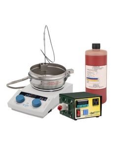 Chemglass Life Sciences Oil Bath Combination Package #1: Consists Of: 1ea Cg-1100-01 Oil Bath, Cg-15001-30 Digital Temperature Controller, Cg-1100-12 Clip, And Cg-1100-30 Bath Oil