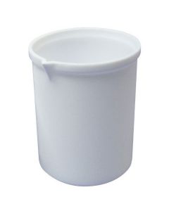Chemglass Life Sciences Beaker, Ptfe, 100ml, 68mm Oah X 54mm Od. Chemically Inert Ptfe Beakers Can Withstand Temperatures Up To 260c.