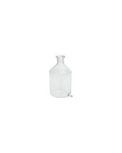 Chemglass 500ml Bottle, Aspirator, Graduated. With Permanent White Graduations. Useful As Reservoir For Fermentation Work Or As A Large Scale Animal Feeder. Bottle Has A Reinforced Tooled Top. Hose Connection Has An O.D. Of 9mm At The Largest Se