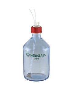 Chemglass Solvent Reservoir System, 1l, Complete. Provides The Safest And Most Economical Way Of Storing High Performance, Low Pressure Liquid Chromatography Mobile Phase, Sparging Preventing Bubbles From Entering The System As Well