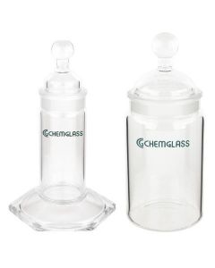 Chemglass Life Sciences Tlc Bottle Only, Cylindrical, 34/15 Joint Size, Fits Plate 1in X 3. Component Ofcg-1181 Tlc Chambers.