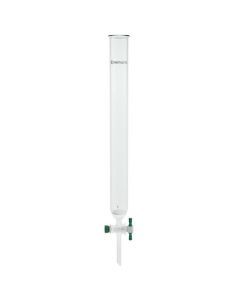 Chemglass Life Sciences Chemglass Column, Chromatography, 1/2in Id X 8in E.L., 2mm Stpk. Similar Tocg-1186 But With A Sealed In Coarse Porosity Fritted Disc To Support Column Packing. Lower End Of The Column Has A Round Bottom. Column Is Constructed Using
