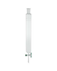 Chemglass Column, Chromatography, 24/40 Outer Joint, 1/2in Id X 10in E.L., 2mm Stpk. General Purpose Column Has A Ptfe Stopcock And A Top Outer Joint. Glass Wool (Not Supplied) Is Used To Support Column Packing. Column Is Constructed Using Mediu