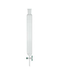 Chemglass Life Sciences Column, Chromatography, 24/40 Outer Joint, 3/4in Id X 10in E.L., 2mm Stpk. Similar Tocg-1188 But With A Sealed In Coarse Porosity Fritted Disc To Support Column Packing. Column Is Constructed Using Medium Wall Tubing.