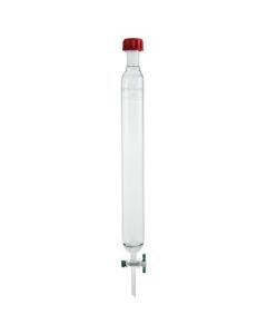 Chemglass Column, Chromatography, 24/40 Outer Rodaviss Joint, 1/2in Id X 8in E.L., 2mm Stpk. Similar Tocg-1192 But With A Sealed In Coarse Porosity Fritted Disc To Support Column Packing. Column Is Constructed Using Medium Wall Tubing.