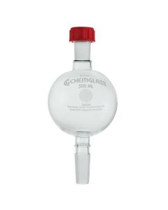Chemglass Life Sciences 100ml Reservoir, Chromatography, 24/40 Lower Rodaviss Inner. Reservoir For Use W/Cg-1192 &Cg-1193 Columns. Supplied W/ Onecg-182 Open Top Cap, Onecg-305 Viton O-Ring & Onecg-184 Loosening Ring.