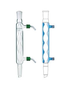 Chemglass Condenser, Allihn, 330mm, 24/40 Joint, 200mm Jacket Length, Removable Hose Connection. Allihn Style Reflux Condenser Similar Tocg-1206 But With Detachable Hose Connections. Connections Are Made Of Polypropylene.