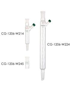 Chemglass Life Sciences Adapter, Connecting Vial, 14/20, Glass Only, Forcg-1206-W Series Condensers.