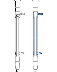 Chemglass Condenser, West, 485mm, 24/40 Joint, 200mm Jacket Length. Narrow Annular Space Between Jacket And Inner Tube Of The West Condenser Provides For Excellent Cooling Efficiency Due To The Increased Flow Rate Of Water.
