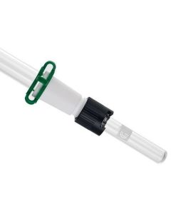 Chemglass Life Sciences Chemglass Complete Kit: 24/40 Glass Adapter With All 6 Threaded Vial Adapters: 13-425, 15-425, 18-425, 20-400, 22-400, 24-400. Adapters Permit The Connection Of Standard Laboratory Dram Sample Vials Directly To The Vapor Tube Or A 