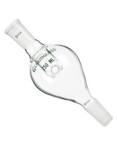 Chemglass Life Sciences Rotary Evaporator Bump Trap, 100 Ml Capacity, 24/40 Outer Joint Size, 14/20 Inner Joint Size