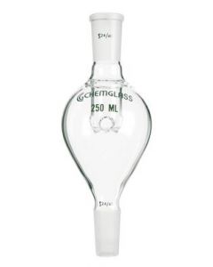 Chemglass Life Sciences Rotary Evaporator Bump Trap, 200 Ml Capacity, 24/40 Outer Joint Size, 14/20 Inner Joint Size