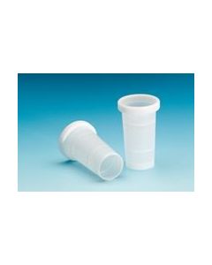 Chemglass Life Sciences 45/50 Joint Size Ribbed Sleeve, Ptfe, 0.008 In Thk