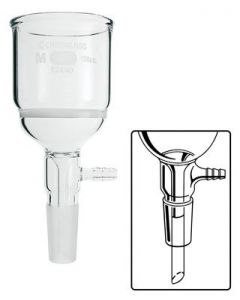 Chemglass Life Sciences Buchner Filter Funnel, 150 Ml Capacity