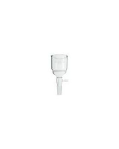 Chemglass Life Sciences Chemglass Filter Funnel, 50mm Funnel Top, Medium. Used In Applications Where It Is Necessary To Wash And Re-Dissolve The Precipitate With Chemicals That Would Attack Standard Filter Paper. The 60 Angle On The Funnel Permits Removal