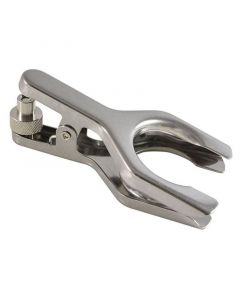Chemglass Life Sciences Clamp, Pinch, Stainless Steel, #65