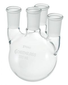 Chemglass Life Sciences Heavy-Wall Vertical Flask, 5000 Ml