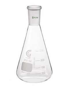 Chemglass Life Sciences Ungraduated Erlenmeyer Flask, 4000 Ml