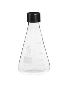 Chemglass Life Sciences 3000ml Erlenmeyer Flask, 38-430 Gpi Screw Thread