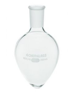 Chemglass Life Sciences Cg-1554-06 Heavy-Wall Flask, 500 Ml, Pear