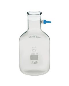 Chemglass Life Sciences 15l Duran Filtering Flask, Plastic Coated