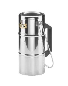 Chemglass Life Sciences Flask, Dewar, 3l, Stainlesssteel, Side Grip And Carryinghandle, 185mm Id X 160mm Inside Depth, 200mm Od X 190mm Height