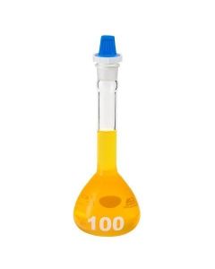 Chemglass Life Sciences 20 +/- 0.08ml Capacity, #13 Stopper Size, Approx 130mm Height With Stopper