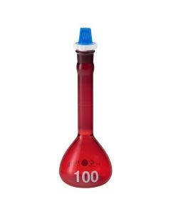 Chemglass Life Sciences 20 +/- 0.08ml Capacity, #13 Stopper Size, Approx 130mm Height With Stopper