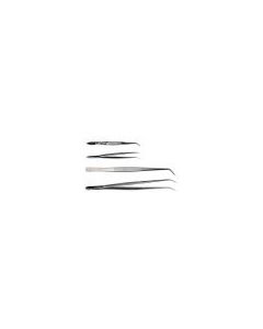 Chemglass Life Sciences Forceps, Dissecting, Curved, 4