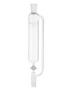 Chemglass Life Sciences Cylindrical Style Addition Funnel, 125 Ml Capacity