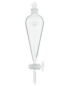Chemglass Life Sciences Cg-1740-01 Squibb Separatory Funnel, 30 Ml Capacity