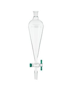 Chemglass Life Sciences 10ml Separatory Funnel, Squibb, 14/20 Joint Size