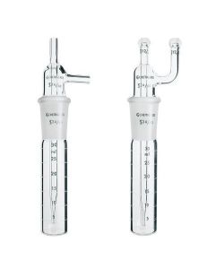 Chemglass Life Sciences Graduated Midget Impinger, Specifications: 24/40 Joint Size, Plain Tip