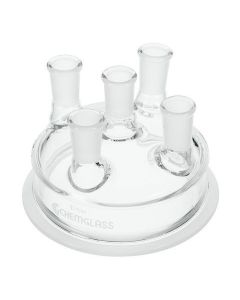 Chemglass Life Sciences Cg-1946-B-03 Reaction Vessel Lid, For Use With: Cg-1920 Through Cg-1936 Vessels