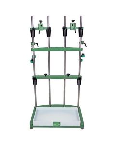 Chemglass Life Sciences Component Ofcg-1949-X-20 Chemrxnhub Dual Support Stand. Lower Reactor Support For Dual Stand, 2 And 5l Vessel Capacity, Ptfe Coated.