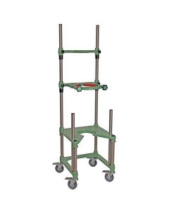 Chemglass Life Sciences Reactor Support Frame, 10l-20l, 19" W X 19" D X 66" H, 15.3" Valve Clearanceplease Note: Frame Is Shipped Assembled In A Wooden Crate Via Common Carrier, Fob Vineland, Nj.