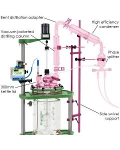 Chemglass Life Sciences Distillation Support Rod Forcg-1968-X Style Frame. Pictured Is The Full Distillation Kit, But This Item Is Support Rod Only!