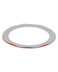 Chemglass Ptfe Envelope Gasket For 300mm Duran Flange, 11-5/8" Id X 15" Od, 1/8" Silicone Core. This Envelope Style Gasket Is Machined Using Chemically Resistant Virgin Ptfe And Has A Silicone Core. Gasket For Use With 300mm Duran Flange On 30l