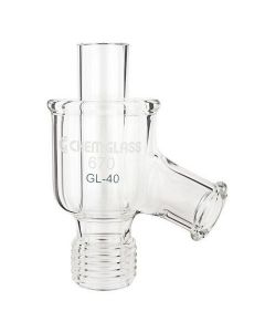 Chemglass Life Sciences Glass Body Only. Features A Heavy Duty Gl Style Glass Thread. The