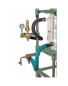 Chemglass High Flow Manifold System With Hard Connect Fittings, 30l-50l Reactor Capacity, M30 Circulator Size End Fitting, 1" Beaded Pipe Triple Insulated Flexible Hose, -60 To 200
