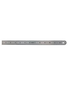 Chemglass Life Sciences Ruler, 12", Stainless Steel,