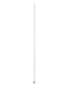 Chemglass Life Sciences 10mm Stirring Shaft, Chem-Stir, Polished, For Use With 2l-12l Flasks, 530mm Oal, Complete With Ptfe Nut And Bolt