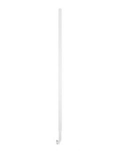 Chemglass Life Sciences Stirrer Shaft, Suitable For Use W/: See Cg-2075 Glass Bearings, 10 Mm, Polished, Button Style, Suitable For 100 To 5000 Ml Flasks, 445 Mm Oal